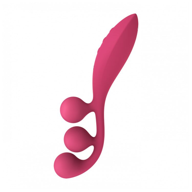 Универсальный вибратор Satisfyer Tri Ball 1, 3 мотора, гнется Универсальный вибратор Satisfyer Tri Ball 1, 3 мотора, гнется