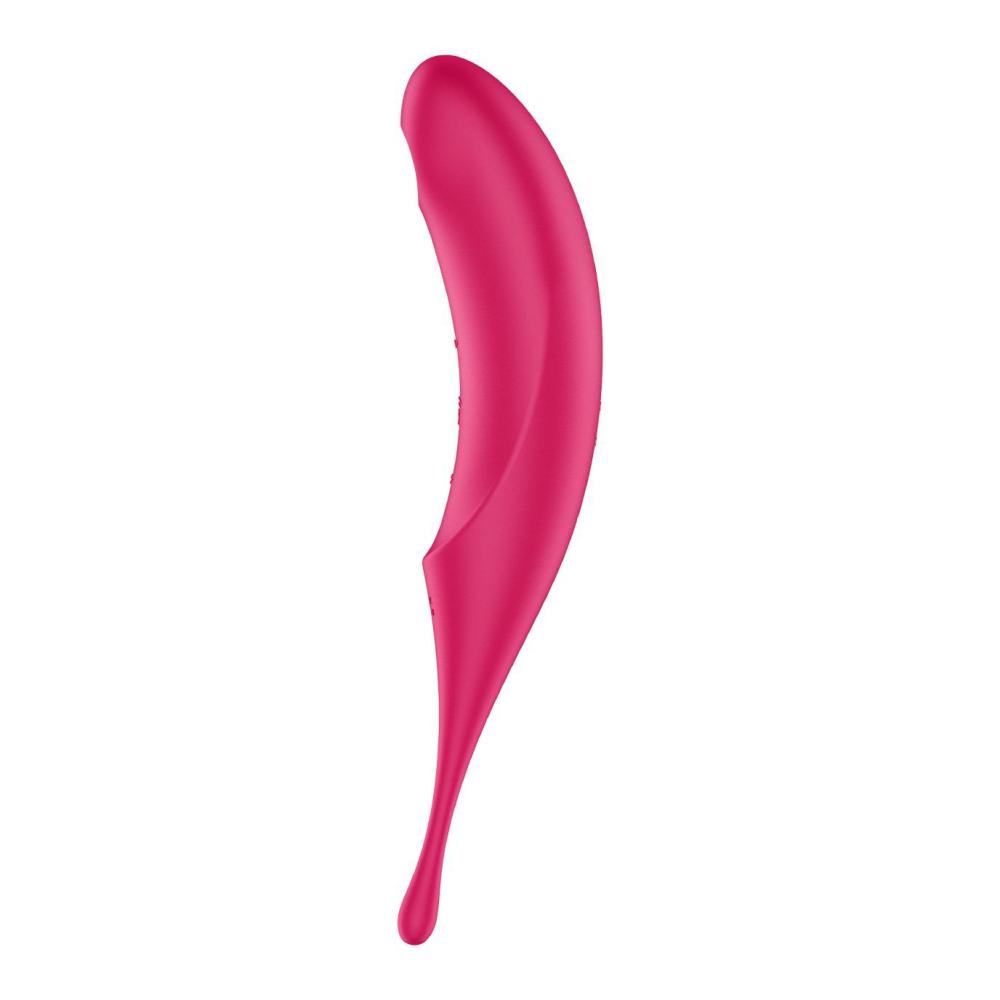 Вибратор для клитора с вакуумной стимуляцией Satisfyer Twirling Pro Red Вибратор для клитора с вакуумной стимуляцией Satisfyer Twirling Pro Red