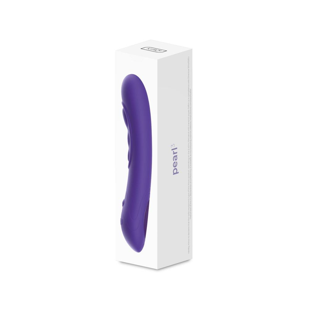 Интерактивный вибростимулятор точки G Kiiroo Pearl 3 Purple Интерактивный вибростимулятор точки G Kiiroo Pearl 3 Purple