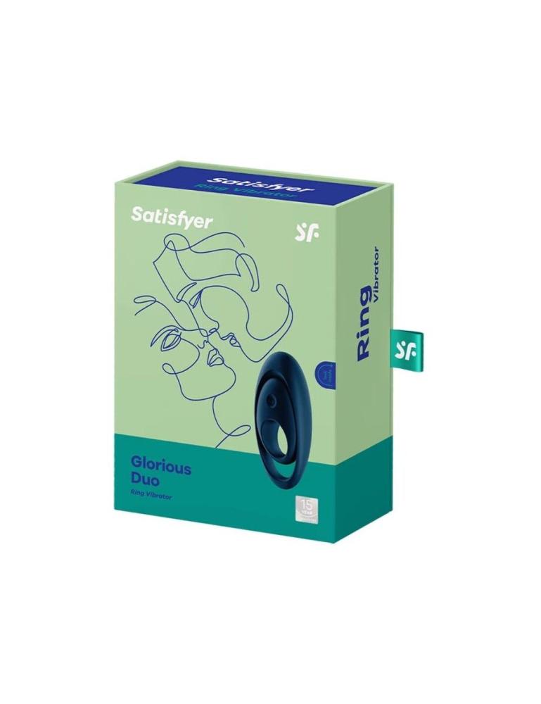 Двойное эрекционное кольцо с вибрацией Satisfyer Glorious Duo Двойное эрекционное кольцо с вибрацией Satisfyer Glorious Duo