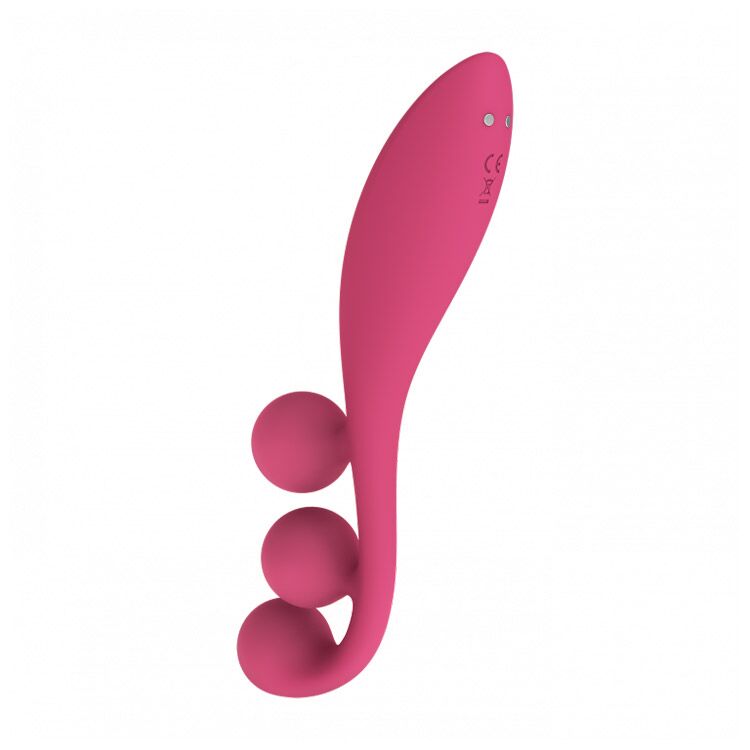 Универсальный вибратор Satisfyer Tri Ball 1, 3 мотора, гнется Универсальный вибратор Satisfyer Tri Ball 1, 3 мотора, гнется